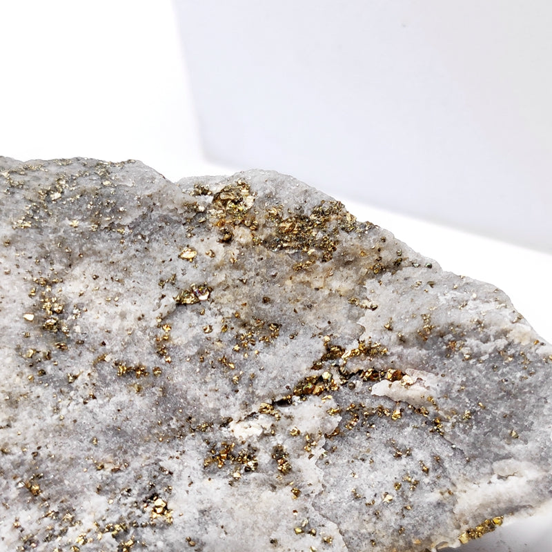 American Natural Gold-Silver Pyrite Specimen
