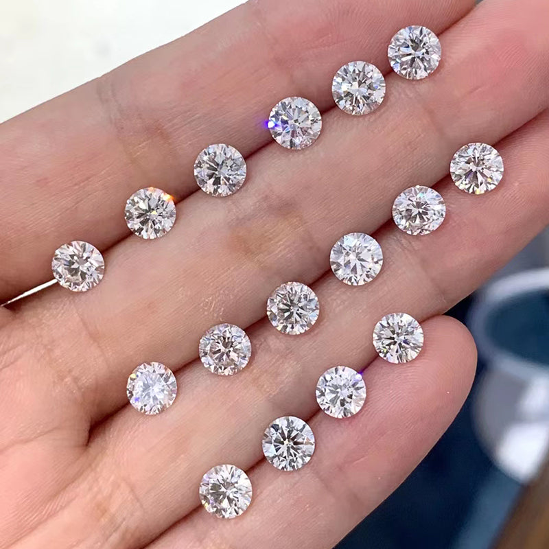 1-10Ct 10pcs Lab-Grown Diamonds: Ethical, Sustainable, and Stunning