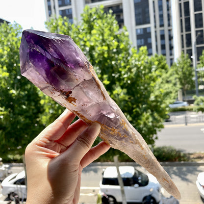 Uruguayan Amethyst scepter crystal cluster