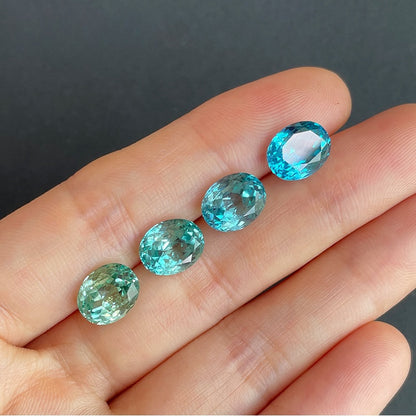 Lab-Grown Paraiba-Colored Sapphire