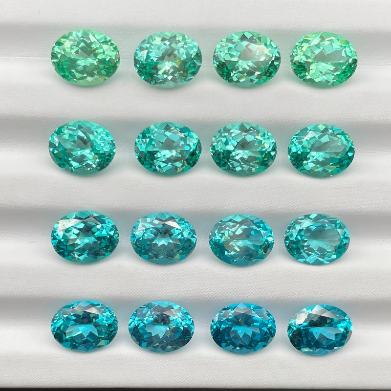 Lab-Grown Paraiba-Colored Sapphire