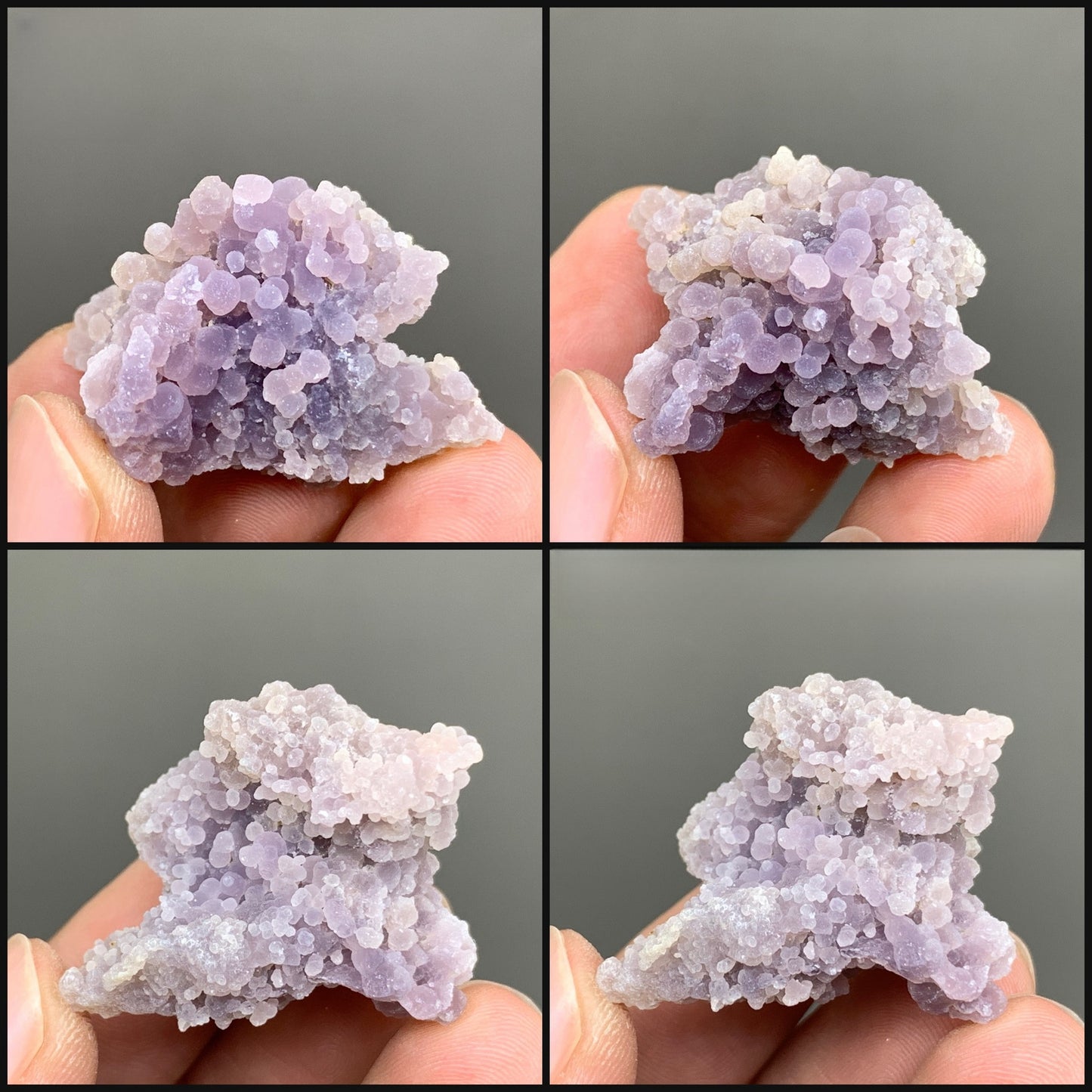 Grape Agate Gemstone Specimen