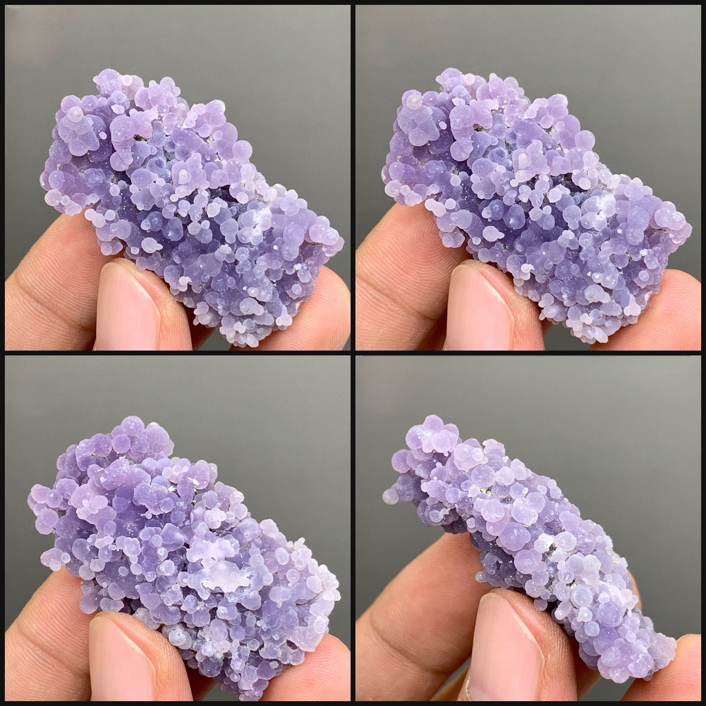 Grape Agate Gemstone Specimen