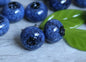 Glass Simulated Blueberry Earrings: A Taste of Summer in Every Wear