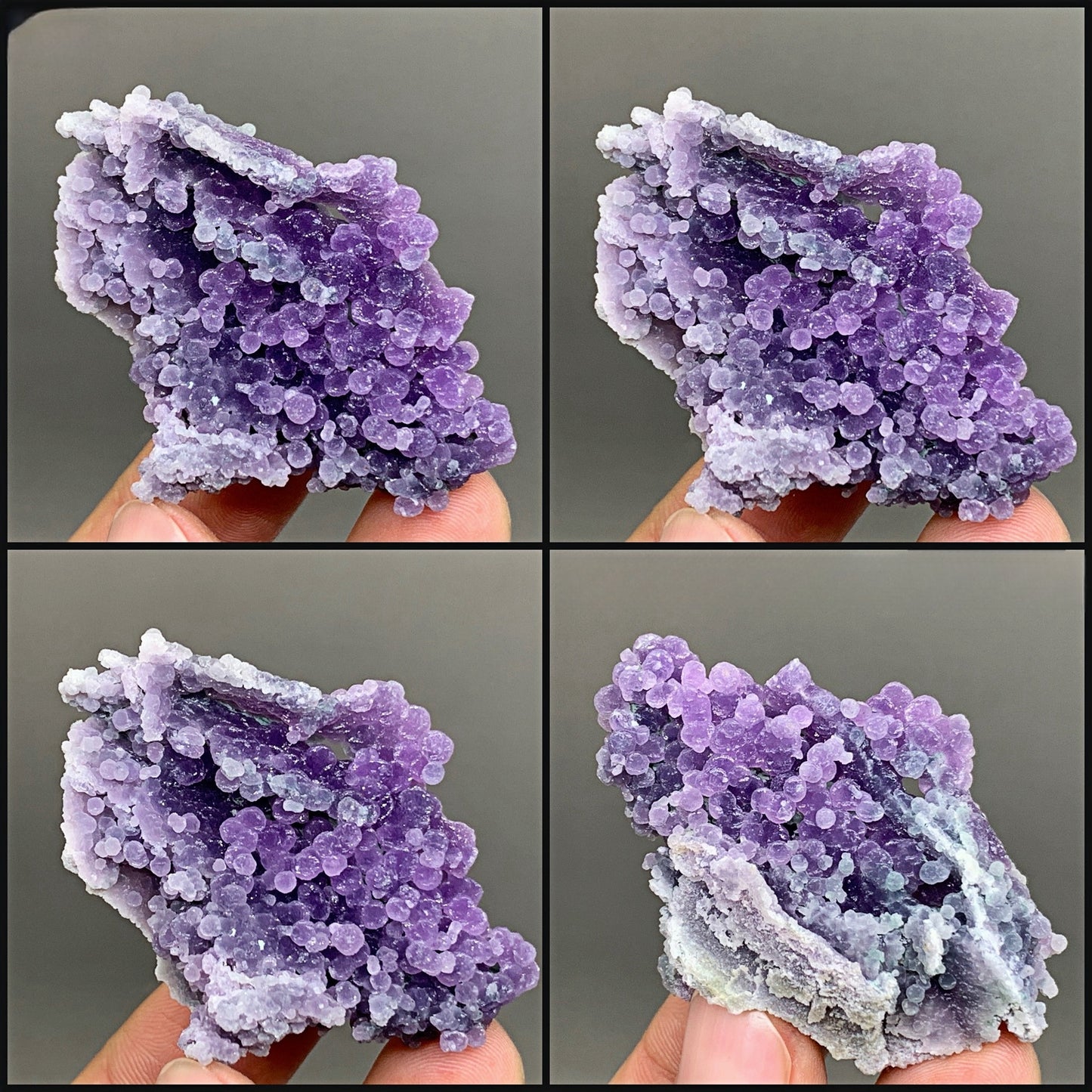 Grape Agate Gemstone Specimen