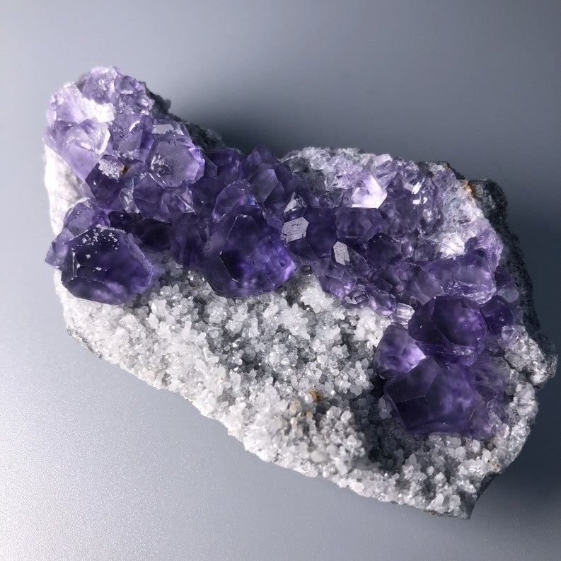 Purple Fluorite Natural Raw Ore