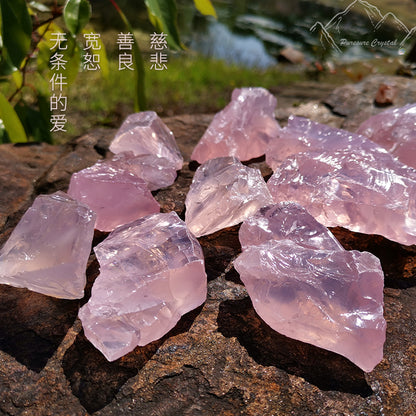 Natural Pink Crystal from Mozambique and Madagascar: A Symbol of Timeless Love