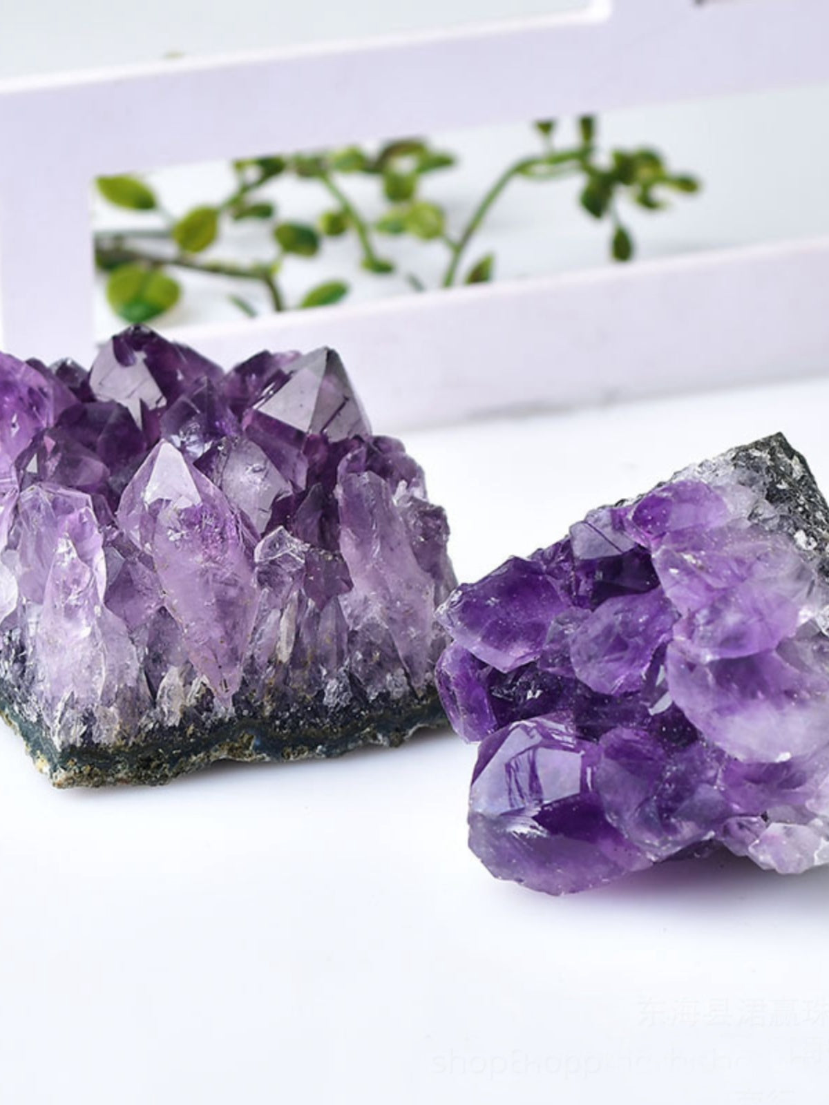 Natural Uruguayan Amethyst Geode Cluster