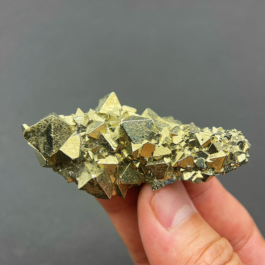 Peruvian Pyrite Crystal Cluster - Natural Raw Ore