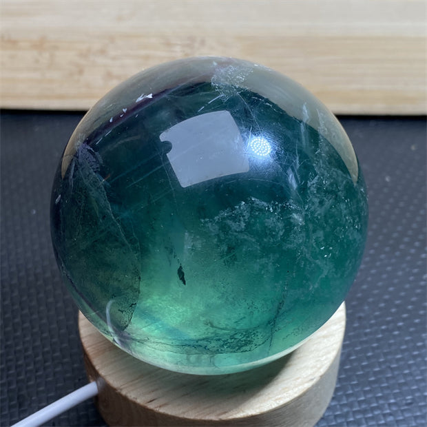 Natural Multicolor Fluorite Spheres - A Spectrum of Elegance