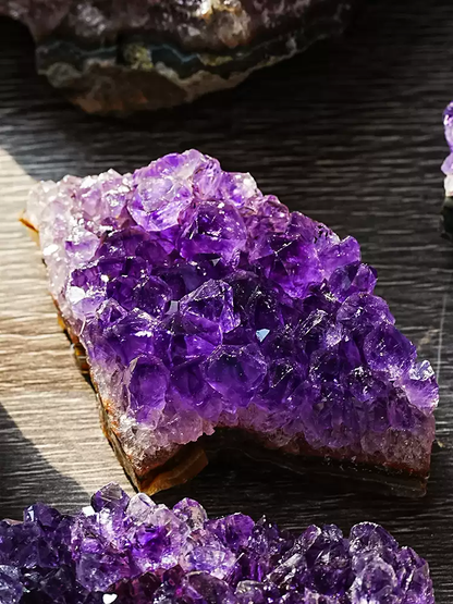 Natural Uruguayan Amethyst Geode Cluster