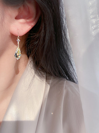 Fantasia Crystal 14K Gold-Plated Baroque French Elegance Earrings