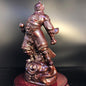 Nine Heavens Thunder God Puhua Tianzun Blackwood Statue, featuring Thunder Ancestor, Thunder Duke, and Thunder God